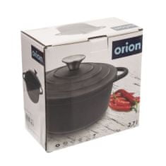 Orion Hrnec černý LITINA s poklicí 2,7 l 113301