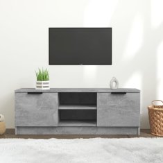 Vidaxl TV skříňka betonově šedá 102 x 35 x 36,5 cm kompozitní dřevo