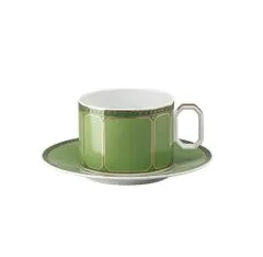 Rosenthal ROSENTHAL SWAROVSKI SIGNUM FERN Šálek na kávu nebo čaj s podšálkem