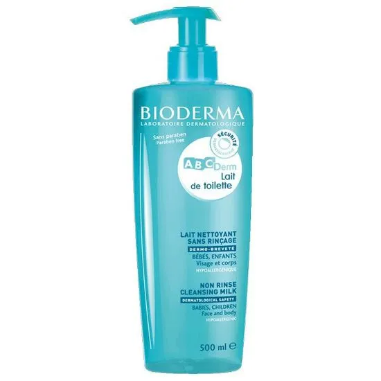 Bioderma Dětské čisticí mléko ABCDerm (Non Rinse Cleansing Milk)