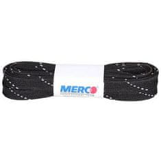 Merco PHW-12 tkaničky do bruslí voskované černá Délka: 270 cm