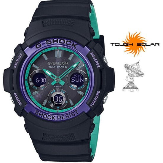 Casio The G/G-SHOCK Solar AWG-M100SBL-1AER (445)