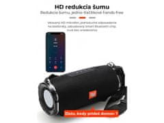 Bomba SuperBass voděodolný BT reproduktor s FM, AUX, SD, USB, HandsFree Barva: Červená