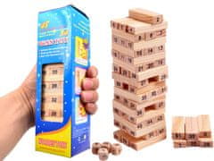 Foxter 0263 Rodinná hra Dřevěná věž - Jenga