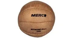Merco Leather kožený medicinální míč, 5 kg