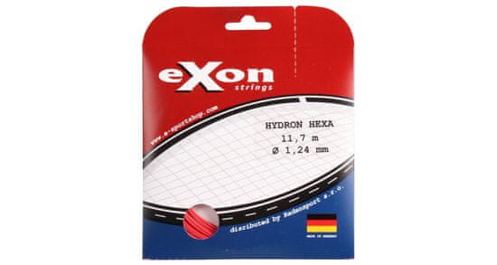 Exon Multipack 2ks Hydron Hexa tenisový výplet 11,7 m červená, 1,14