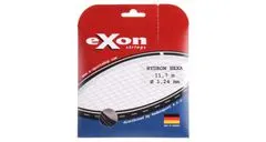 Exon Multipack 2ks Hydron Hexa tenisový výplet 11,7 m černá, 1,24