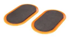 Merco Multipack 3ks Ellipse Discs klouzavé disky oranžová