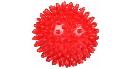 Merco Multipack 10ks Massage Ball masážní míč červená, 9 cm