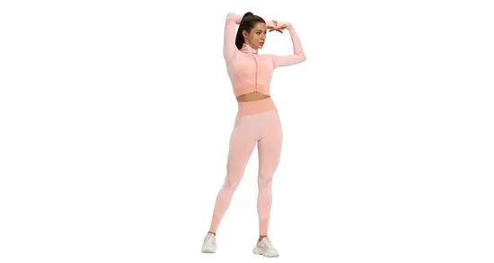 Merco Yoga Sense fitness set dámský růžová, M