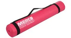 Merco Yoga PVC 4 Mat podložka na cvičení růžová