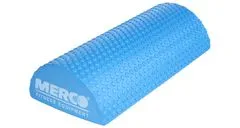 Merco Multipack 2ks Yoga Roller F7 jóga pěnový půlválec modrá, 30 cm