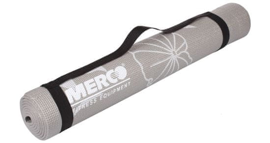 Merco Print PVC 4 Mat podložka na cvičení šedá