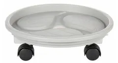 Merco Roller Plate podmiska pod květináč, 39 cm