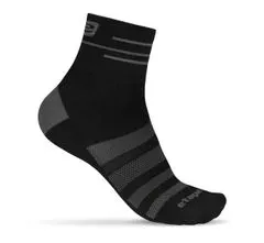 Etape SOX sportovní ponožky černá-antracitová, M/L