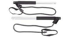 LiveUp Fit stick posilovací tyč s gumou