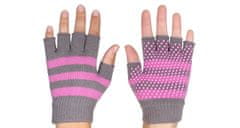 Merco Grippy G1 rukavice na jógu, bezprsté růžová