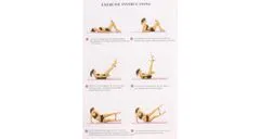 Merco Multipack 2ks Yoga Crescent kruh jóga pilates modrá