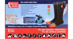 ThermoSoles & Gloves Thermo Socks Set vyhřívané podkolenky, XL