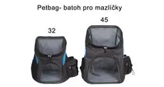 Merco Petbag 32 batoh na mazlíčky modrá