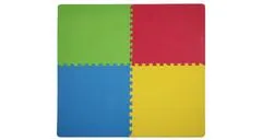 Merco Colored Puzzle fitness podložka mix barev, 4 ks
