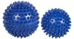 Merco Multipack 10ks Massage Ball masážní míč modrá, 9 cm