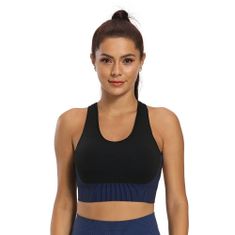 Merco Yoga Sense fitness set dámský černá-modrá, L