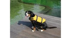 Merco Dog Swimmer plovací vesta pro psa žlutá, XS