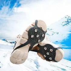 Merco Multipack 4ks Winter Steps protiskluzové návleky černá, S