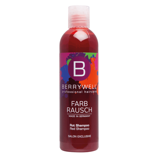 Berrywell Barevný šampon pro regeneraci barvených vlasů Farbrausch 251 ml