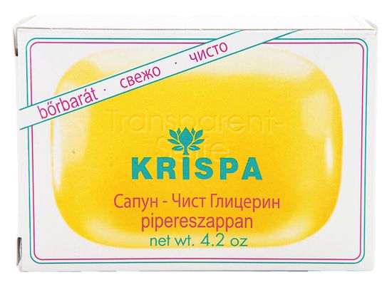 Krispa Transparentní glycerínové mýdlo