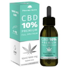 Pharma Activ CBD 10% PREMIUM 1000mg Full Spectrum 10ml + CBD balzám 100ml