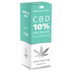 Pharma Activ CBD 10% PREMIUM 1000mg Full Spectrum 10ml + CBD balzám 100ml