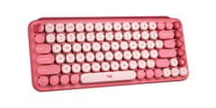 Logitech POP Keys, heartbreaker (920-010737) - zánovní