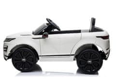 Lean-toys Auto Na Baterie Range Rover Evoque Bílé