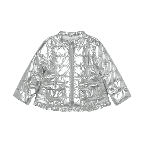 MAYORAL Stříbrná bunda 1487 pro dívky