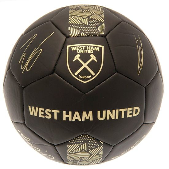 Fan-shop Míč WEST HAM UNITED Signature Gold Míč: vel. 5