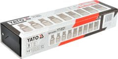 YATO Sada nástavců 1/2" TORX 9 ks E10-E24