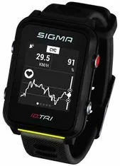 Sigma Pulsmetr iD.TRI BASIC Black 24200