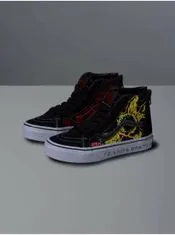 Vans Černé dětské kotníkové tenisky se semišovými detaily VANS 30