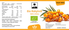 FIT-STYL.CZ BIO Rakytník - 100% šťáva, 330ml (CZ-BIO-003)