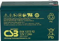 CSB | Záložní baterie EVX1272L CSB 12V/7,2Ah