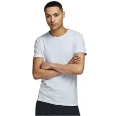 Jack&Jones Pánské triko JJEBASIC Stretch Fit 12058529 OPTICAL WHITE (Velikost XL)