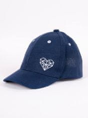 YOCLUB Dětská kšiltovka Yoclub Baseball Cap CZD-0613G-A100 Navy Blue 42-46