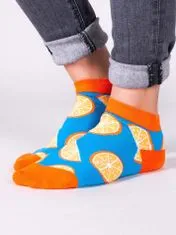 YOCLUB Yoclub Kotníkové vtipné bavlněné ponožky Vzory Barvy SKS-0086U-A100 Vícebarevné 27-30