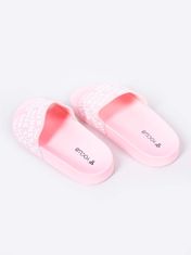 YOCLUB Yoclub Dámské sandály Slide OKL-0063K-0600 Pink 36