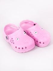 YOCLUB Yoclub Dívčí boty Crocs Slip-On Sandals OCR-0045G-0600 Pink 29