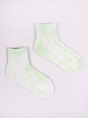 YOCLUB Yoclub Dívčí kotníkové bavlněné ponožky Tie Dye 3-Pack SKS-0091U-0000 Multicolour 39-42