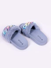 YOCLUB Yoclub Dámské sandály Slide OKL-0067K-2800 Grey 37