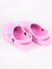 YOCLUB Yoclub Dívčí boty Crocs Slip-On Sandals OCR-0045G-0600 Pink 29